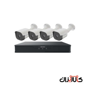 پکیج 4 دوربین مداربسته 2 مگاپیکسل بولت حارس