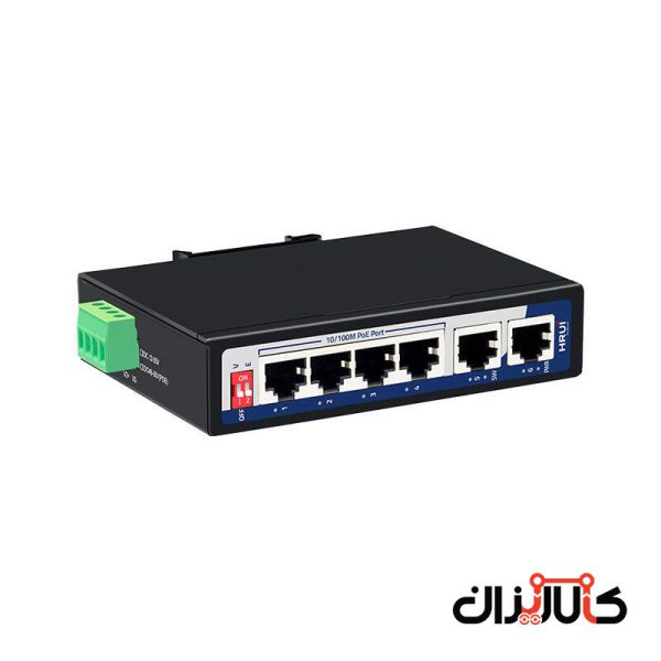 سوئیچ PoE صنعتی اچ ار یو ای HRUI HR500-AF-42